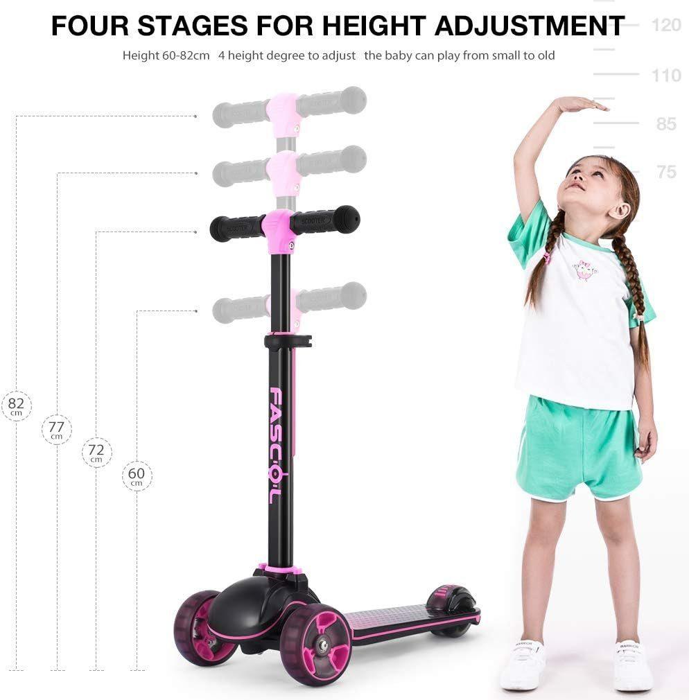 Fascol Dreiradscooter - Pink