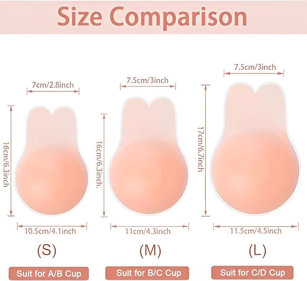 Melliex - Push-up-BH - Nipple-Cover-M