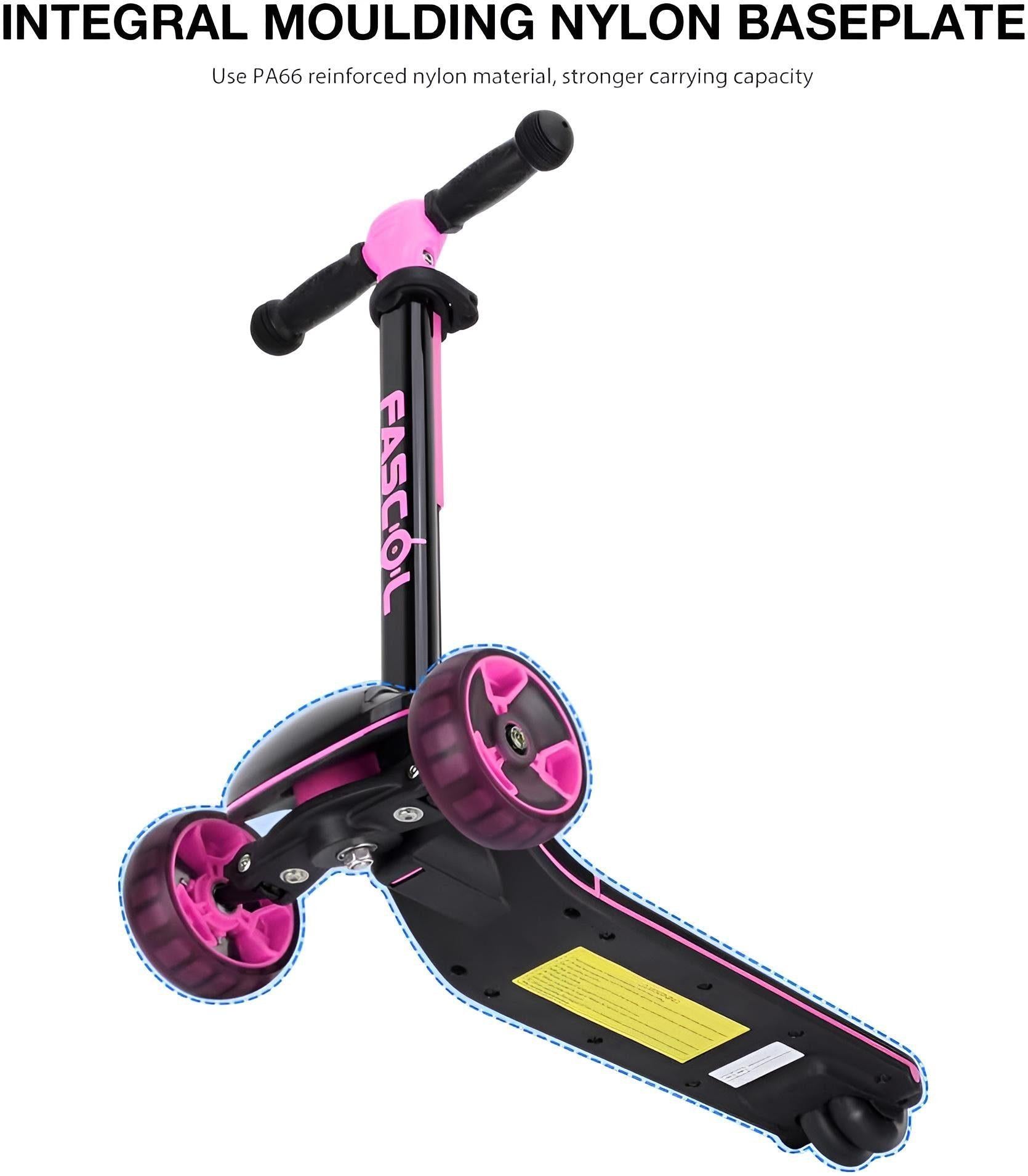 Fascol Dreiradscooter - Pink