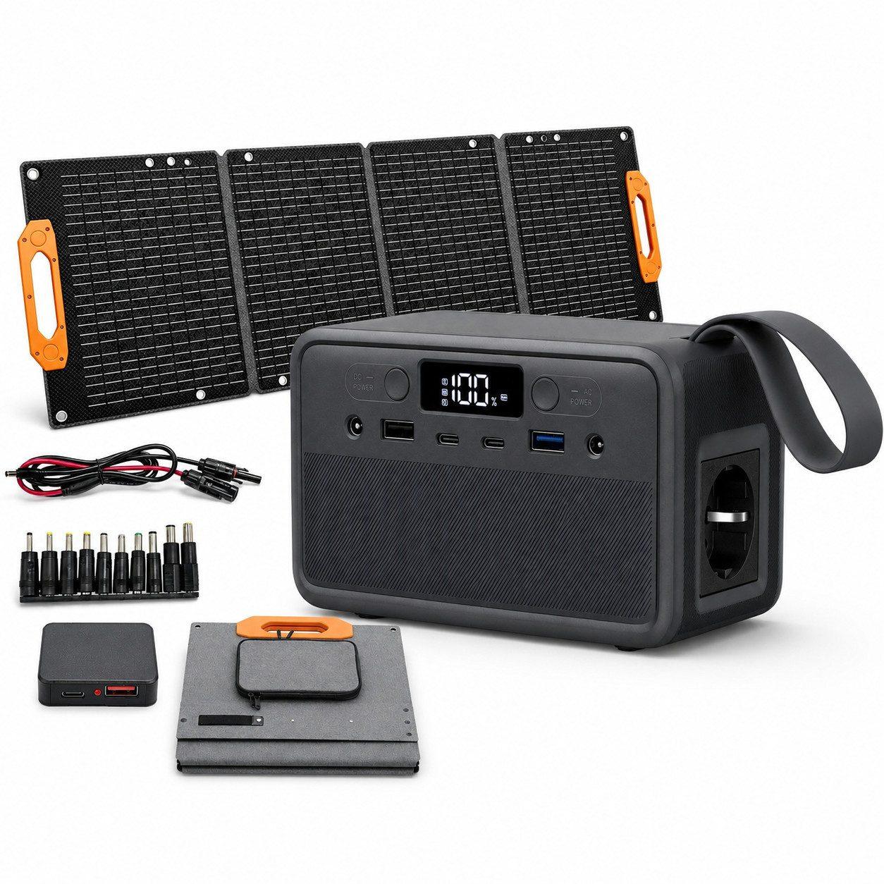 Powerstation R100 - 89,6Wh 100W inkl. 100W Solarpanel