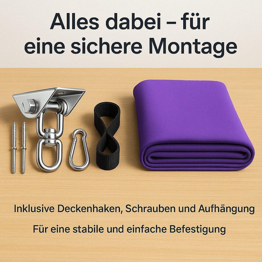Kronenberg Schwing Tuchschaukel - Lila