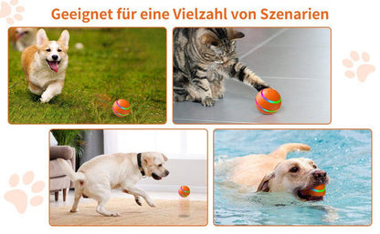 Auto Pet Toy - Ball - Orange