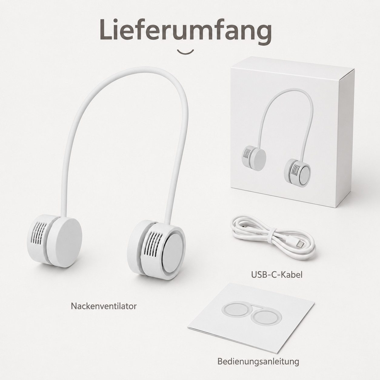 Zantan Nackenventilator 360° verstellbar