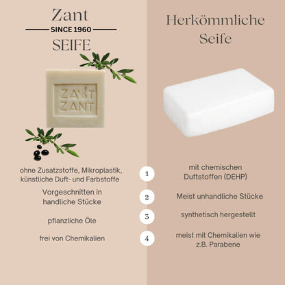 Zant - 6er-Set natürliche Seife - Olivenseife