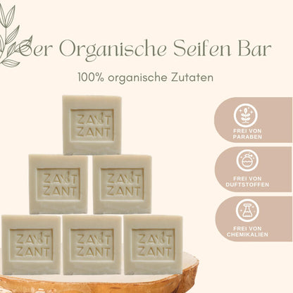 Zant - 6er-Set natürliche Seife - Olivenseife