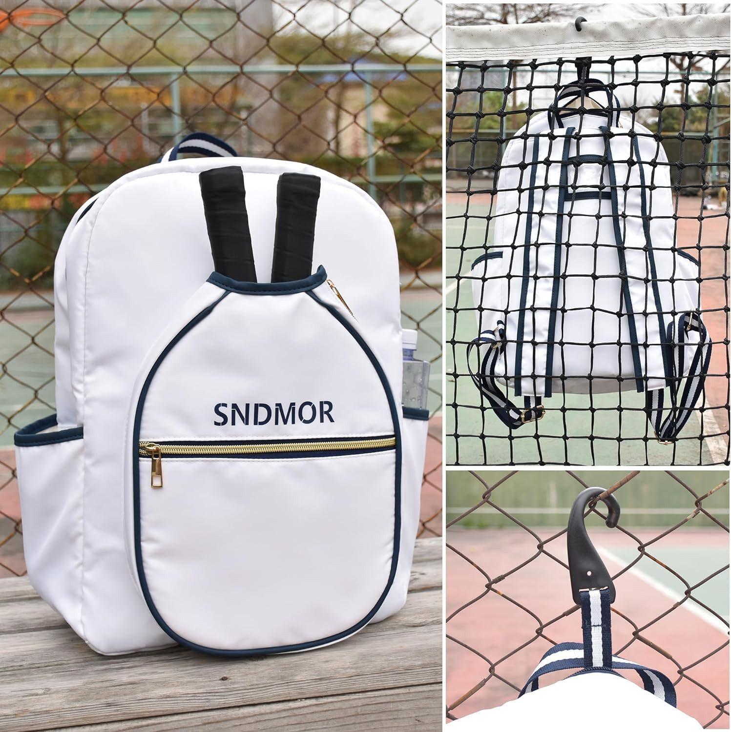 Sportrucksack - Pickleball Rucksack - Weiß - SNDMOR