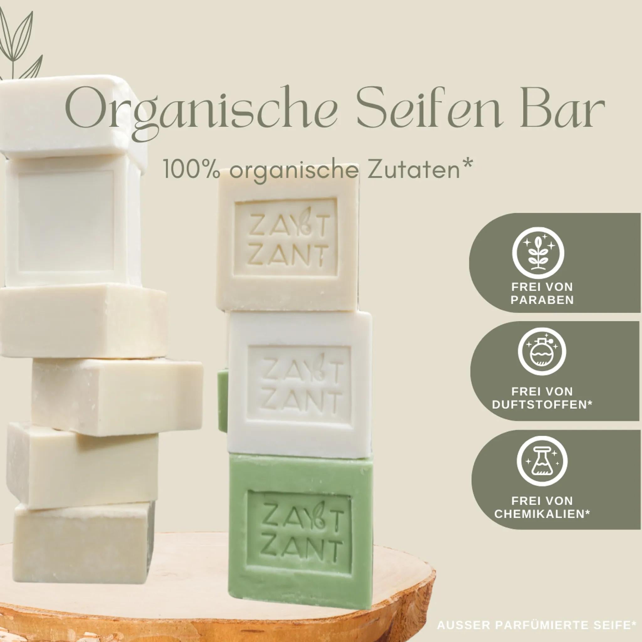 Natürliche Zant Olivenseife 6er-Set