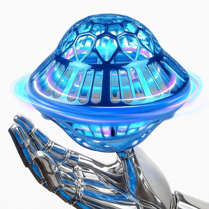 Flynova - LED Spielball Ufo - Blau