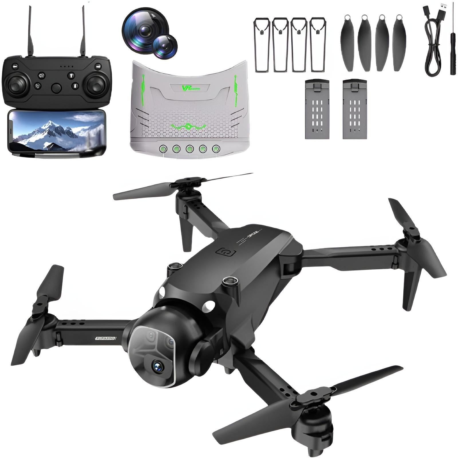 Drone - E4-VR - Schwarz