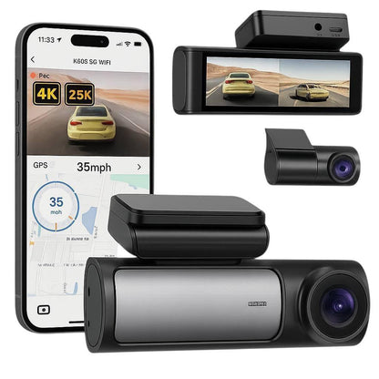 Goldstern Dashcam - Auswahl: K803 (Vorder- & Rückkamera)