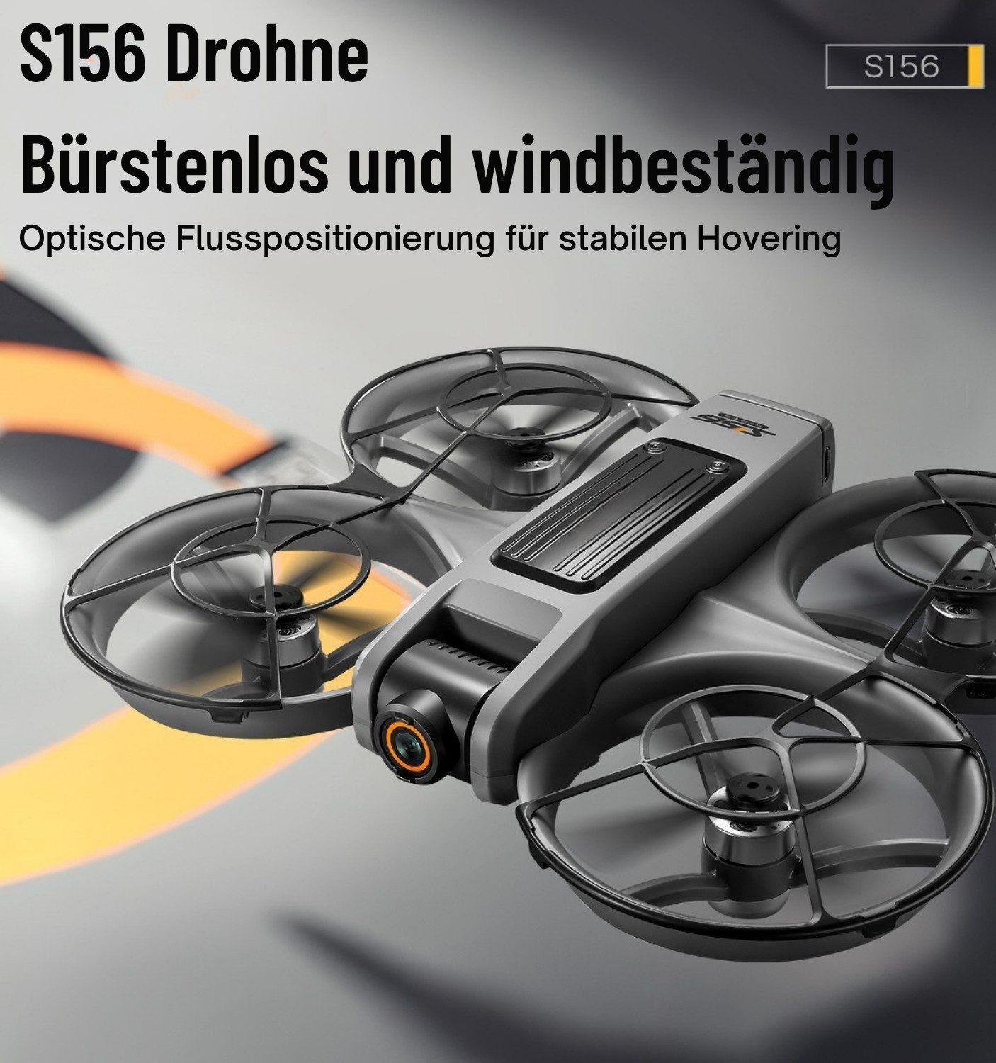 Goldstern RC Quadrocopter - S156 Schwarz - 3 Akkus