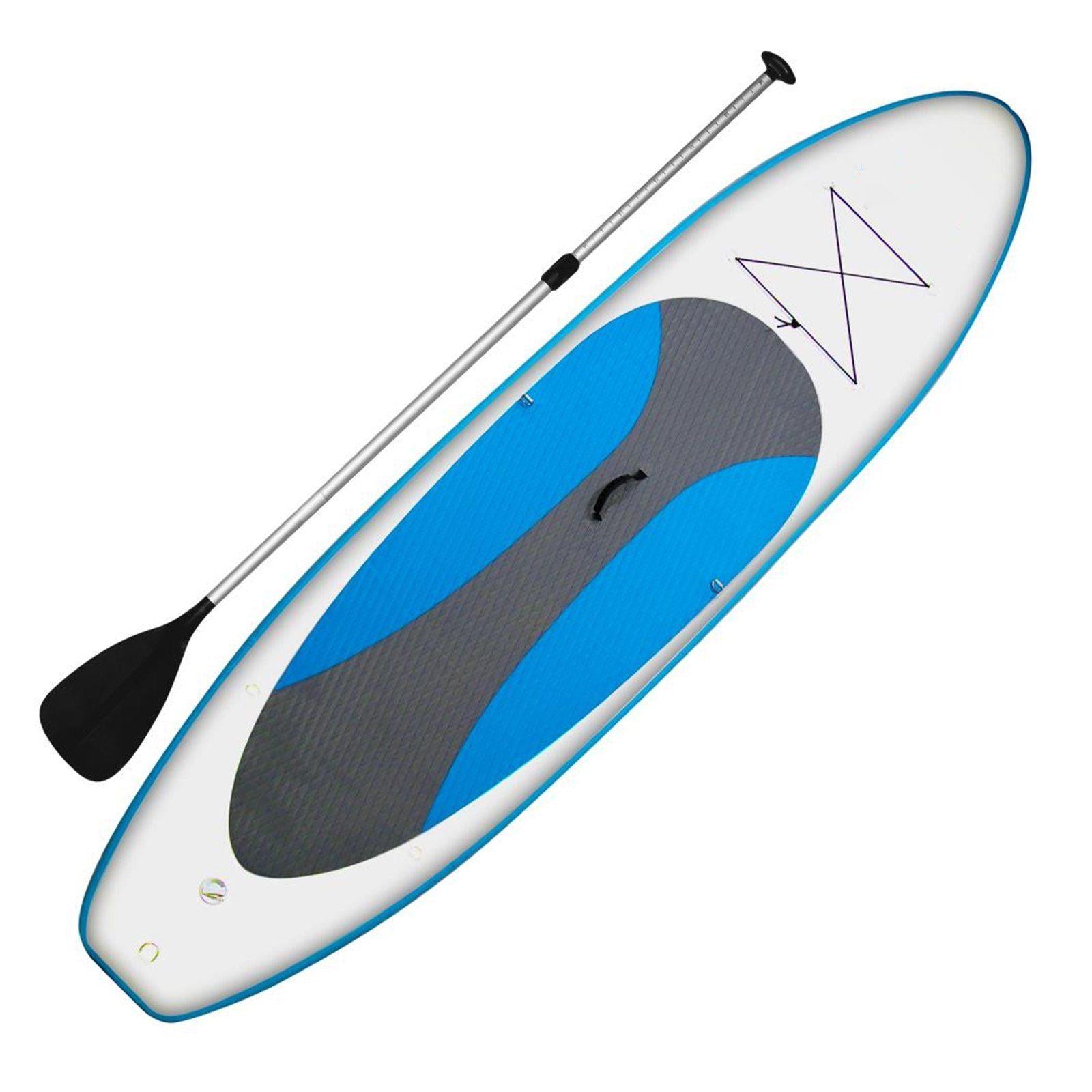 Diyarts Inflatable SUP  Board  Aufblasbare Paddleboard Rutschfest und wasserdicht  Blau/Weiß