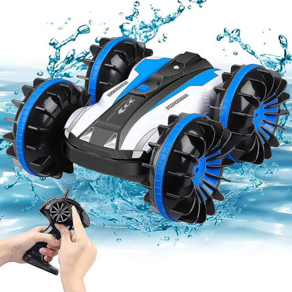 RC Amphibisch ferngesteuertes Auto - Blau-01
