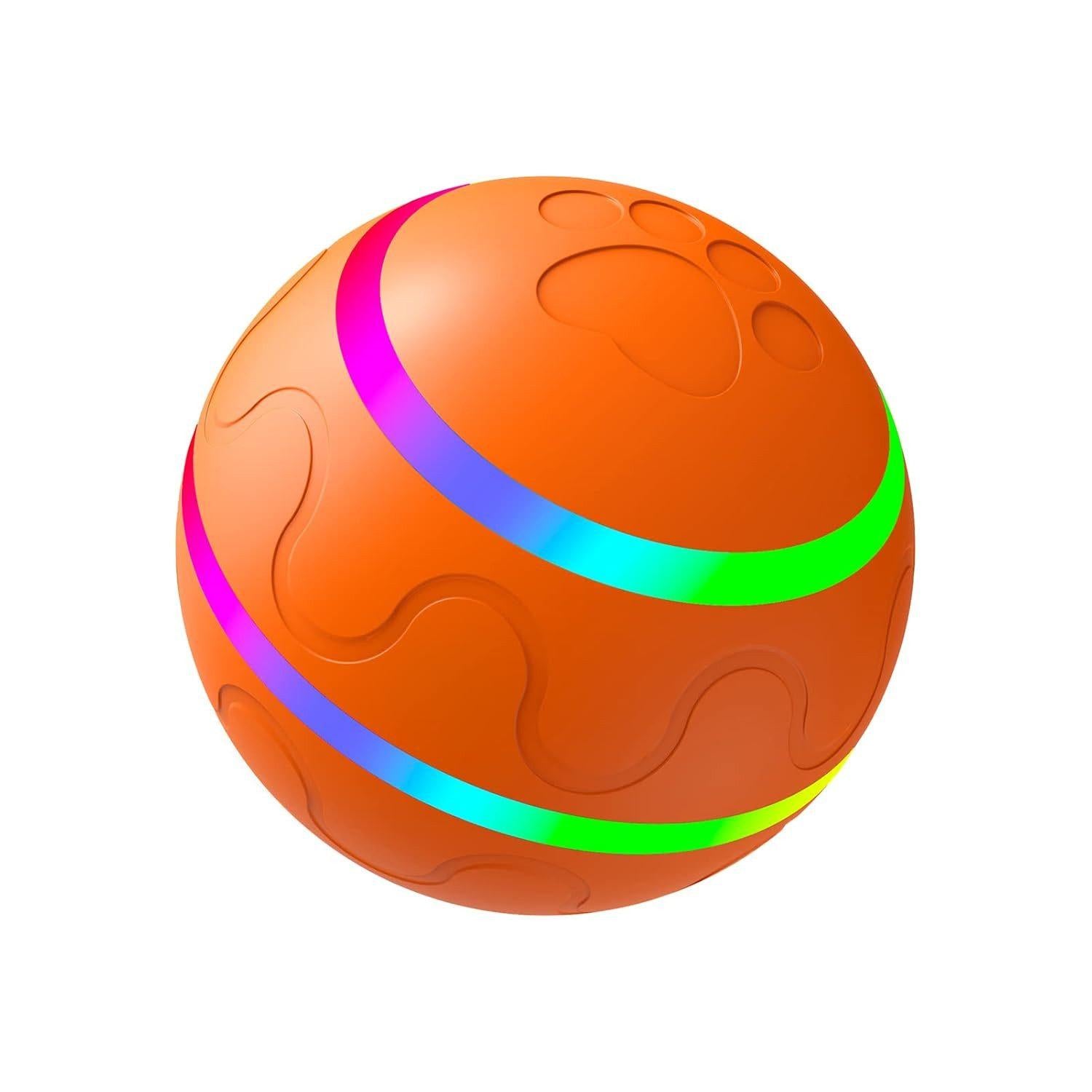 Auto Pet Toy - Ball - Orange