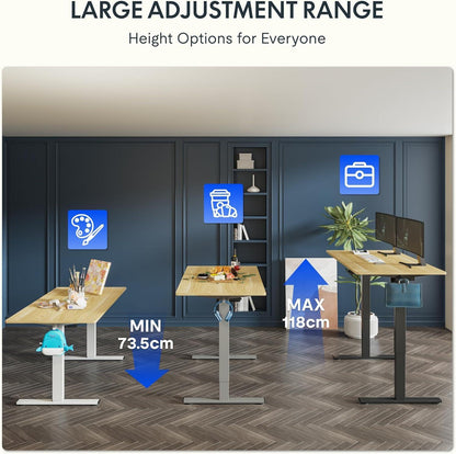 FLEXISPOT - Ergonomischer Sitz-Steh-Tisch