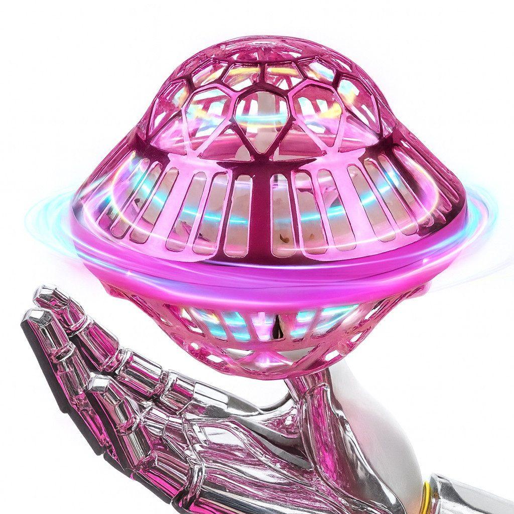 Flynova - LED Spielball Ufo - Lila