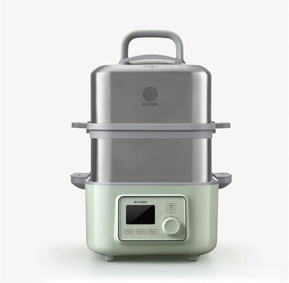 BUYDEEM - Multifunktionaler Dampfgarer 6-in-1 - Grün