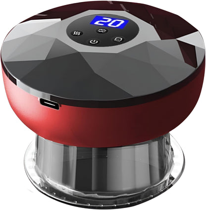 Diyarts Vakuum-Massager - Schröpf-12-Rot