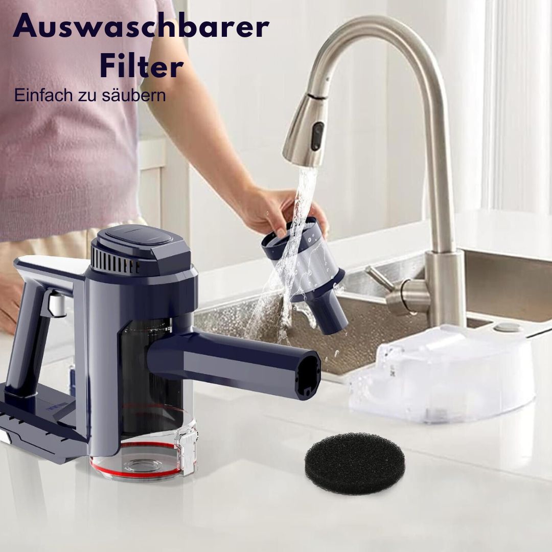 Kabelloser Staubsauger - Akku-Hand- und Stielstaubsauger Diyarts