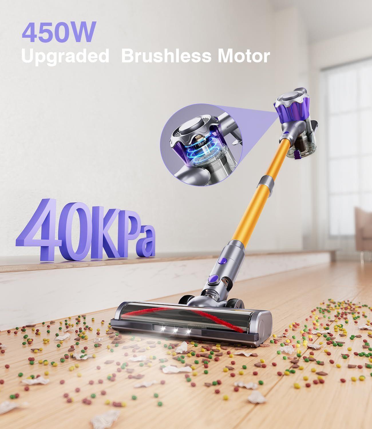 Goldstern Staubsauger - 450W A44 Lila