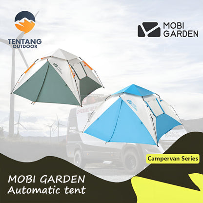 Mobi - Garten-/Camping-Zelt - Grün