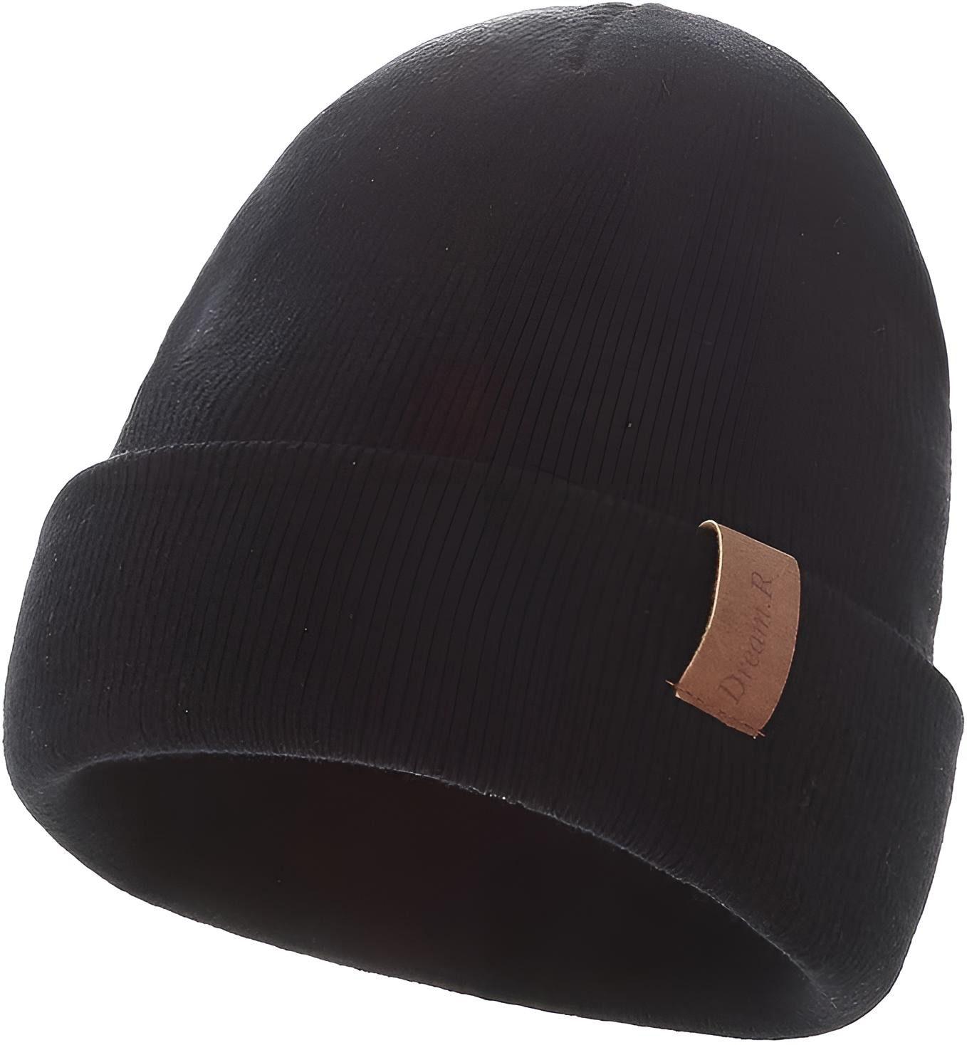 AHAHA Beanie - 2er Schwarz Beige