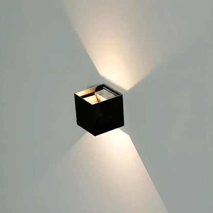 LED Außen-Wandleuchte - Walllight-BD80-301- Schwarz