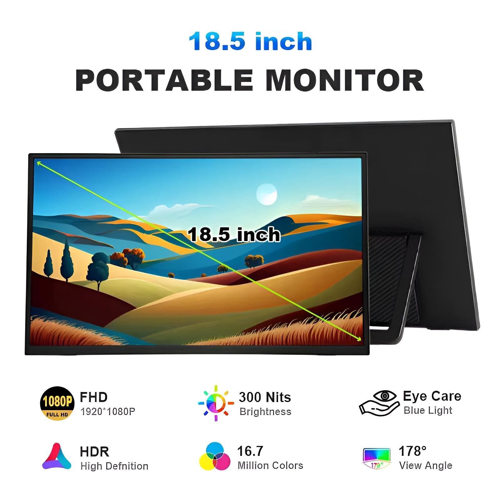 Goldstern - Gaming Monitor - 185HD - PM