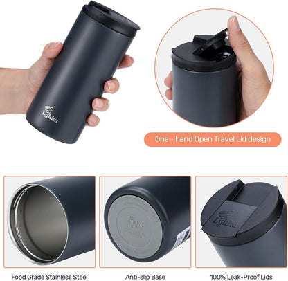 Lykka-Thermoflasche-schwarz-400 ml