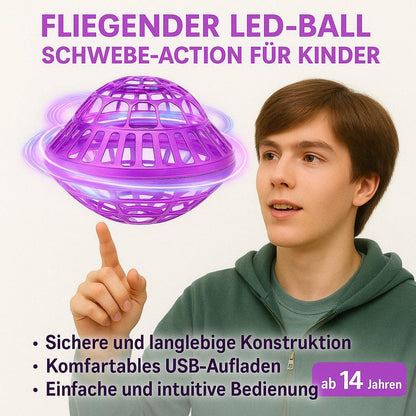 Flynova - LED Spielball Ufo - Lila