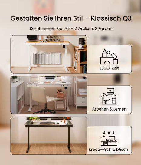 FLEXISPOT - Ergonomischer Sitz-Steh-Tisch