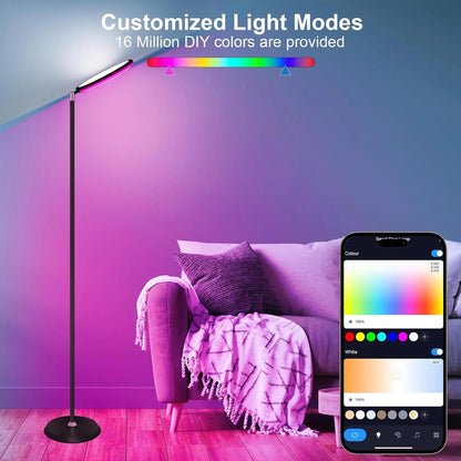 RGBW - LED Stehlampe - Dimmbar