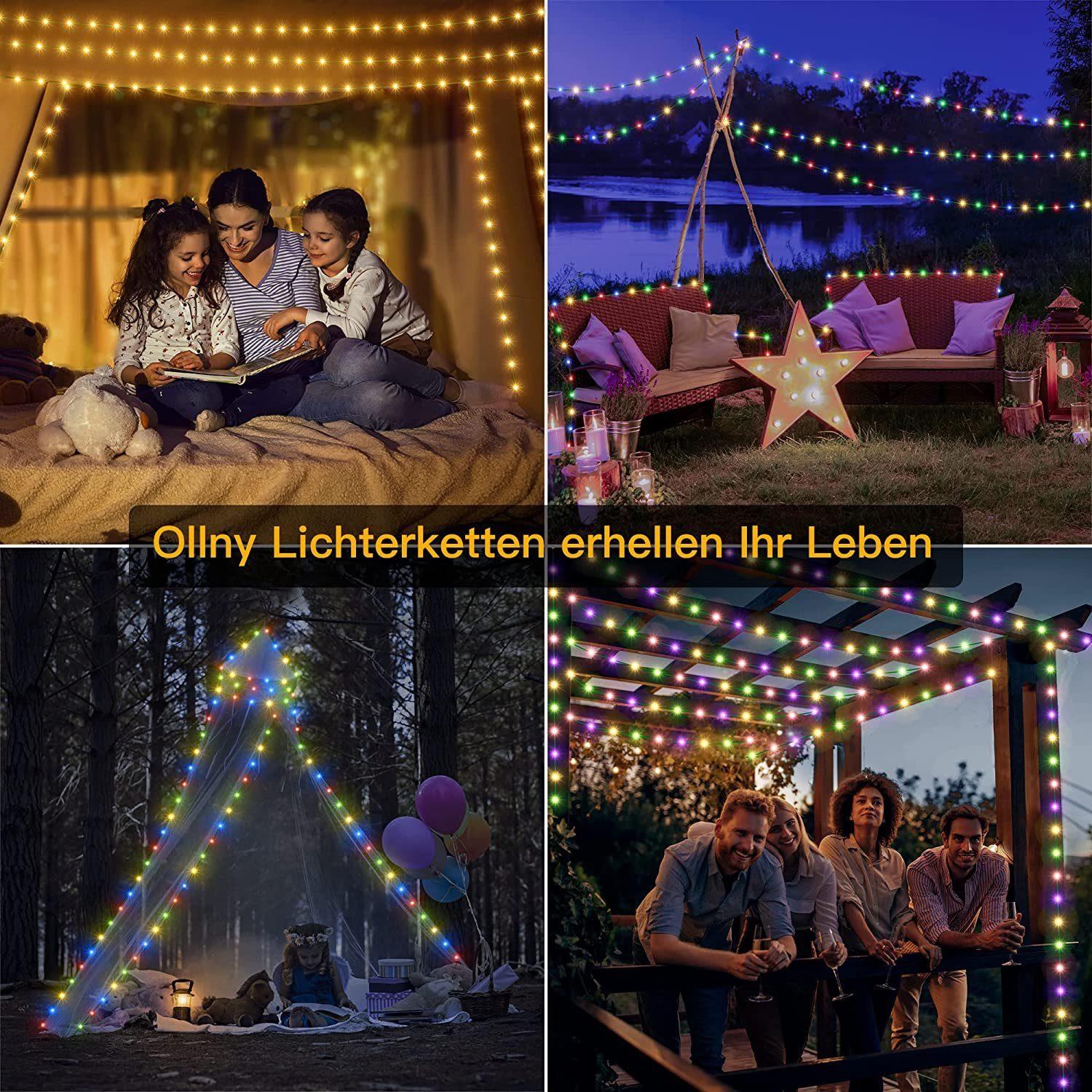 Ollny LED Solar - Lichterkette Set