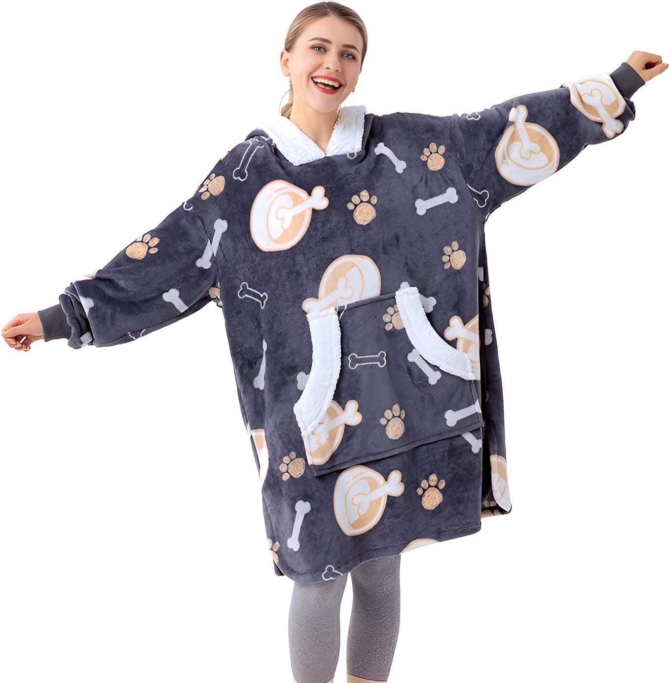 Winthome Kapuzenpullover - QJR9 Dunkelgrau