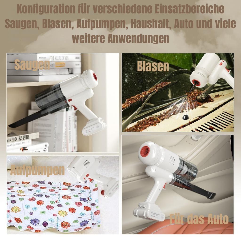 Goldstern Akku-Staubsauger A-091 - Weiß