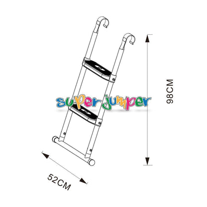 Dreamade SuperJumper-AC-LADDER02A Trampolinleiter