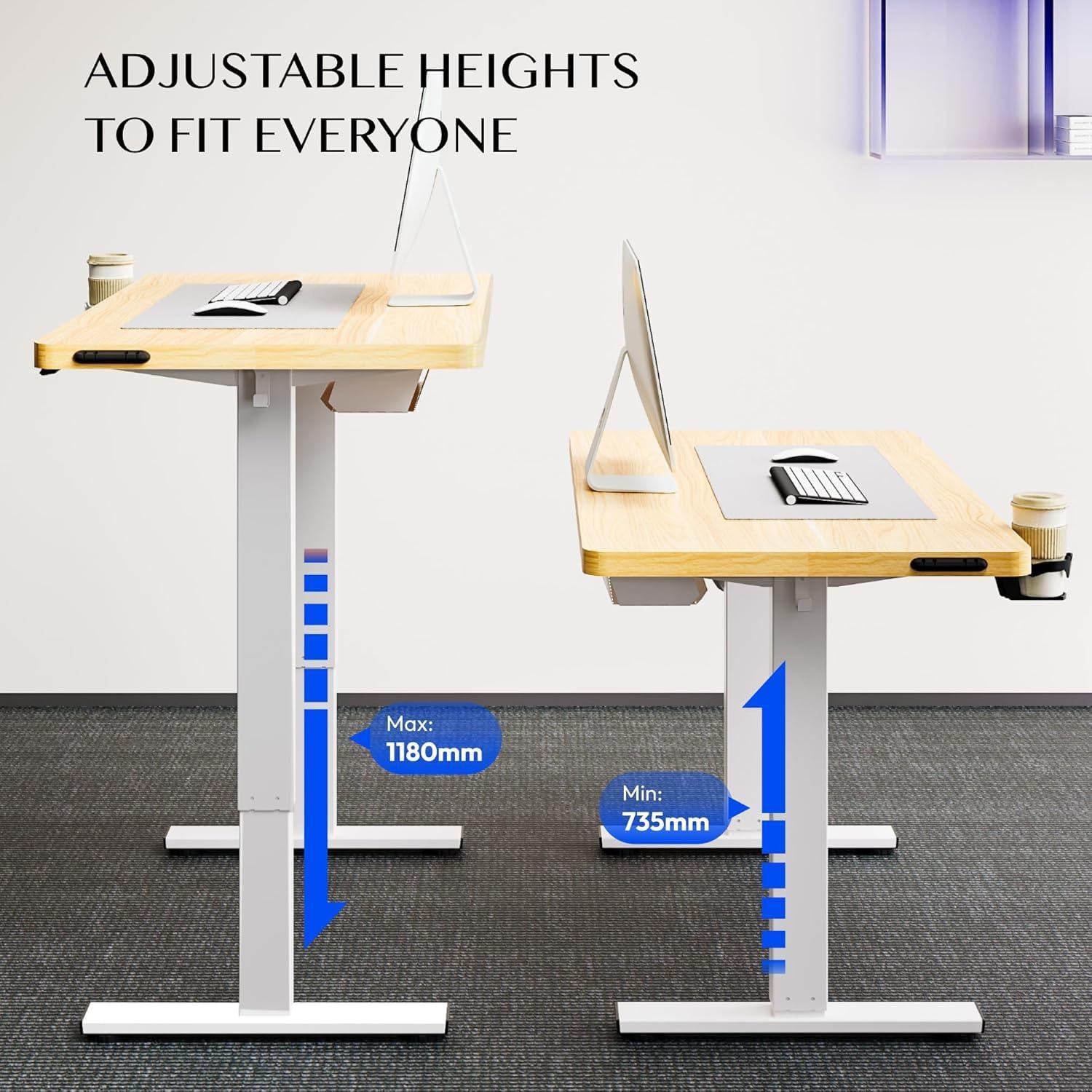 FLEXISPOT - Ergonomischer Sitz-Steh-Tisch