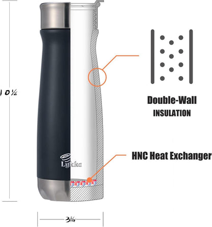 Lykka-Thermoflasche-Schwarz-630ml