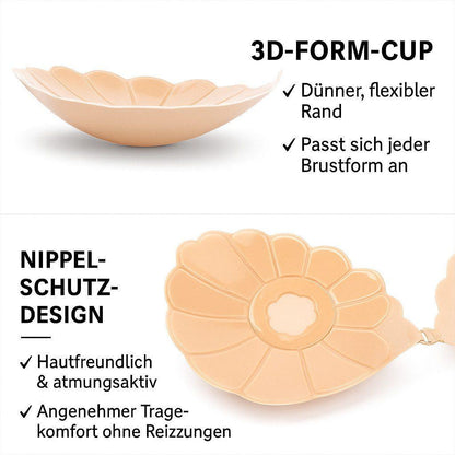 Melliex  Push  Sicher & Hautfreundlich: Unser Klebe-BH  Shell C