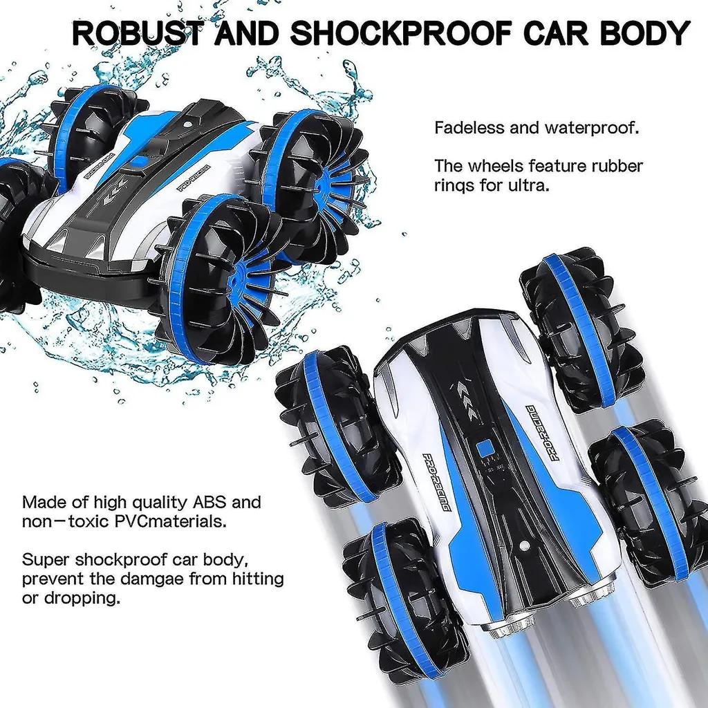 RC Amphibisch ferngesteuertes Auto - Blau-01