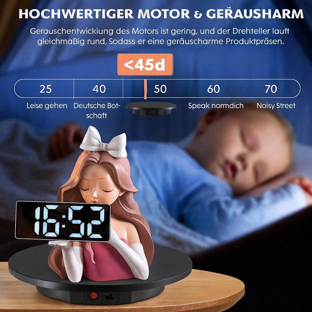 BAOSHISHAN - Elektrischer 360° Drehteller - Schwarz