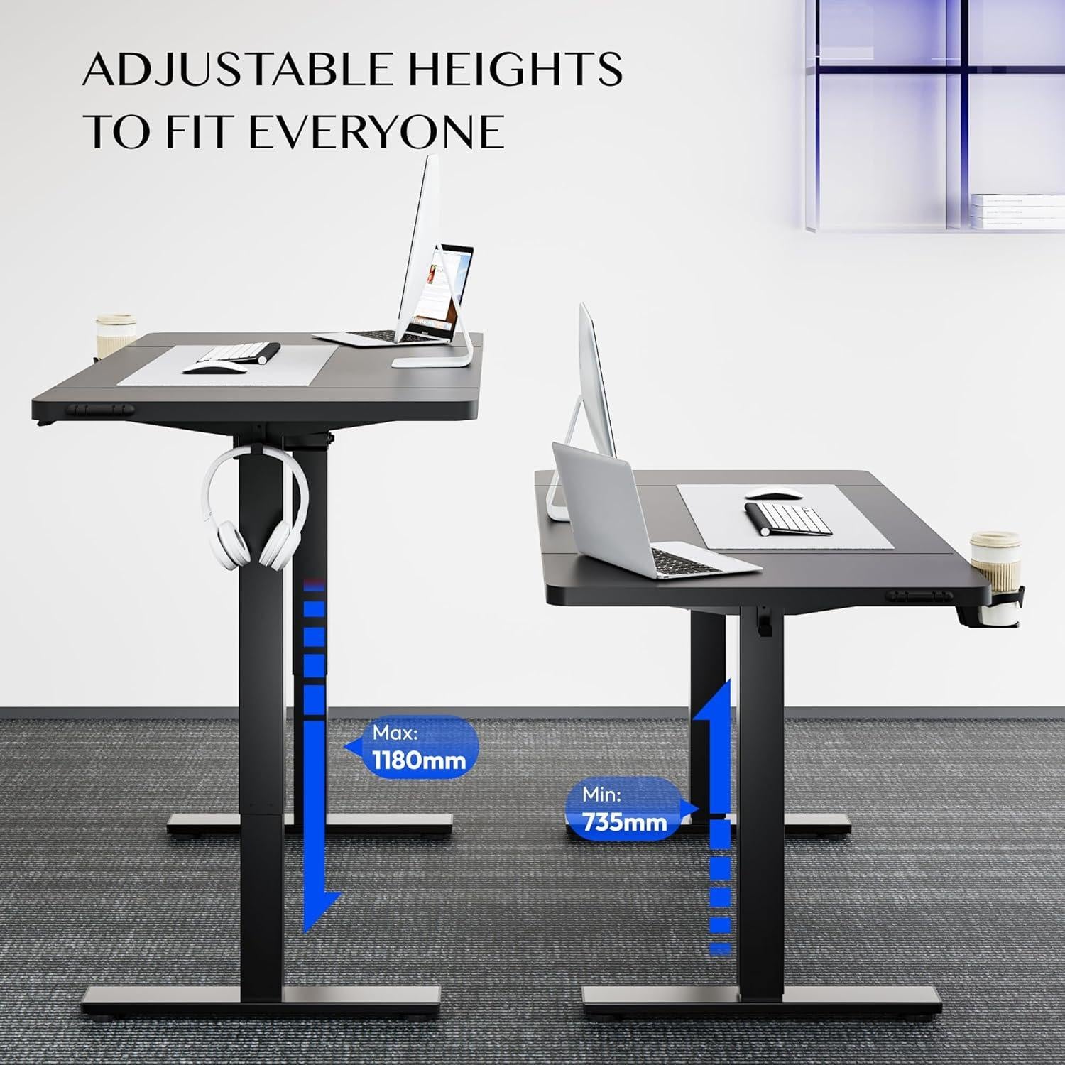 FLEXISPOT - Ergonomischer Sitz-Steh-Tisch