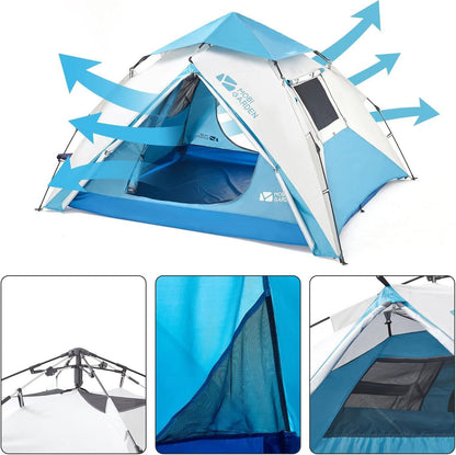 Mobi - Garten-/Camping-Zelt - Blau