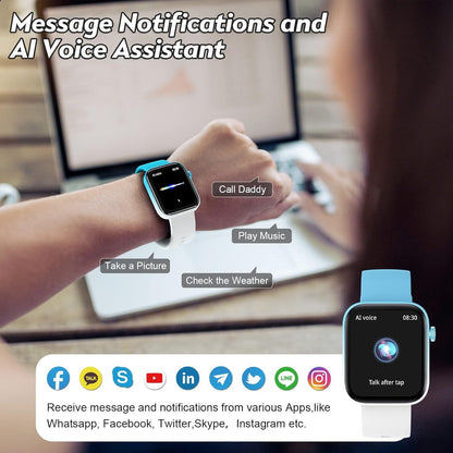 Zero-G - Smartwatch - Hellblau