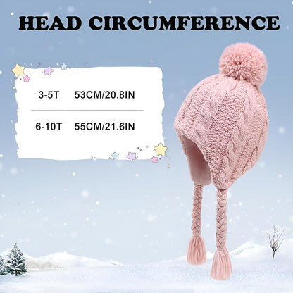 Monimo Beanie Fleecemütze - WOSX Grau/Pink