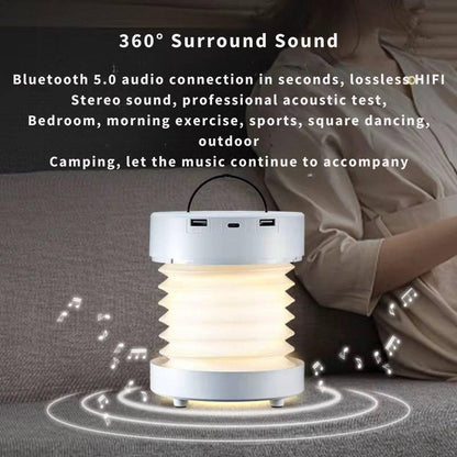 Faltbare Smart LED Leuchte - Weiß