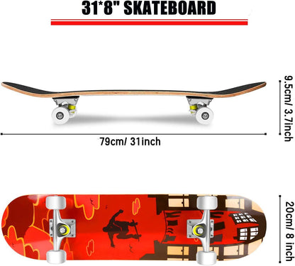 Weskate Skateboard 3108-1_2