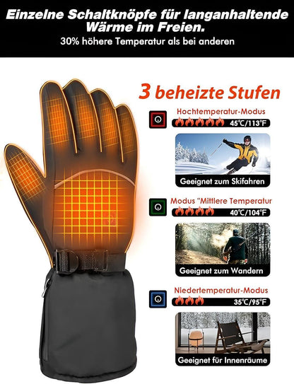 Supoggy Heizhandschuhe - 3 Stufen