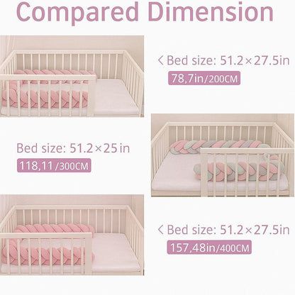 Vivi - 3m Bettumrandung - Rosa