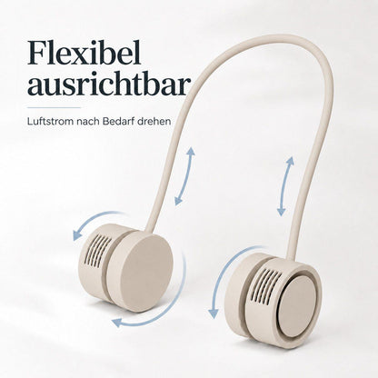 Zantan - Nackenventilator 360° verstellbar - Beige